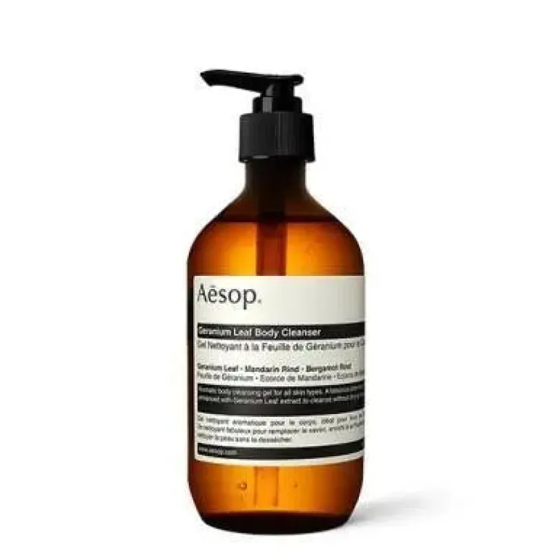 AESOP Geranium Leaf Body Cleanser 200 ml - Alla Violetta Boutique Hot