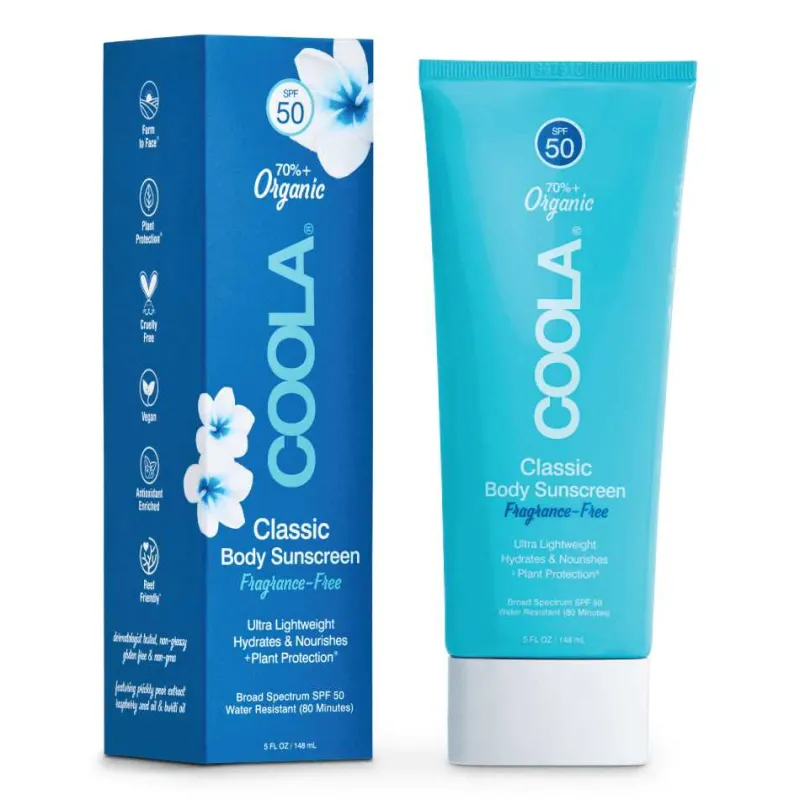 COOLA Classic Body Lotion Spf 50 - Fragrance Free - Alla Violetta Boutique Outlet