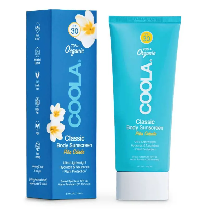 COOLA Classic Body Lotion Spf 30 - Pina Colada - Solari Online