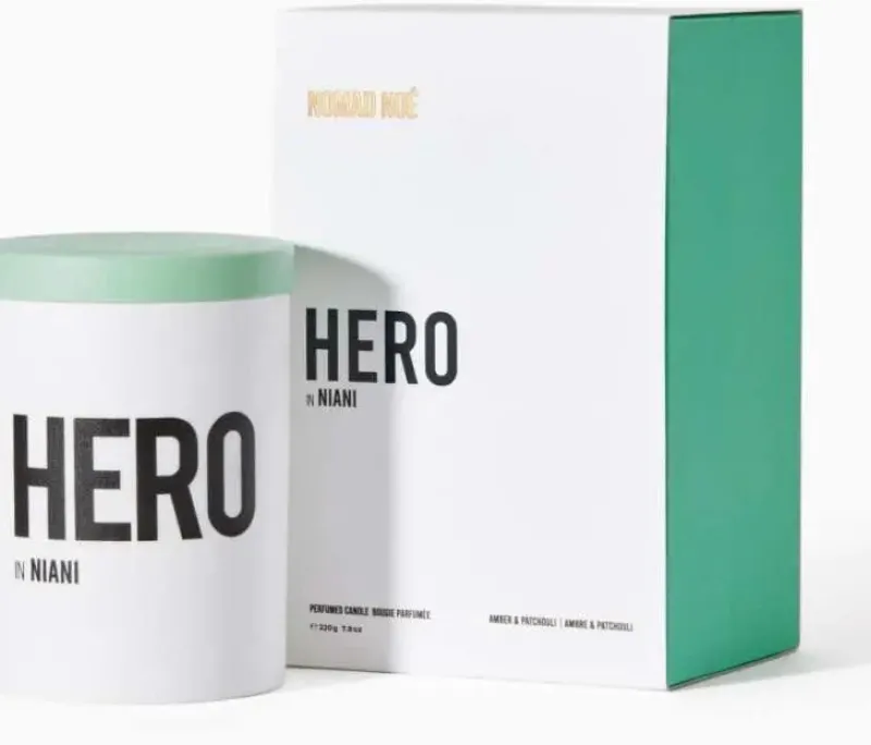 Nomad Noè HERO in Niani - Amber & Patchouli 220g Clearance
