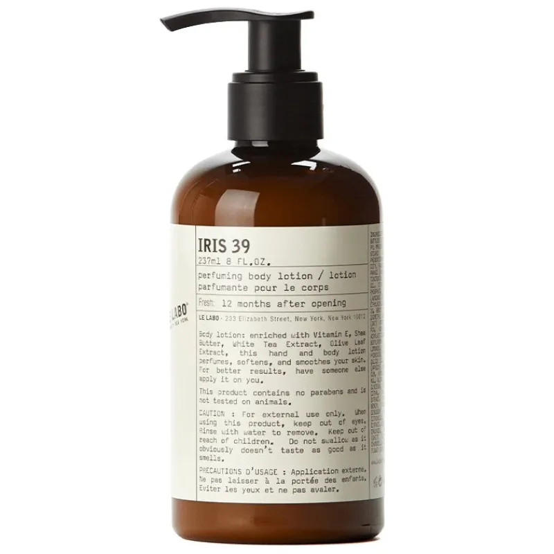 LE LABO Iris 39 Body Lotion 237 ml - Alla Violetta Boutique Clearance