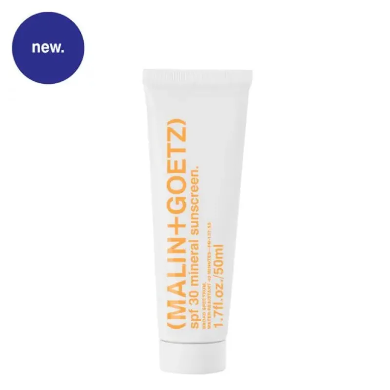 MALIN+GOETZ spf 30 mineral sunscreen New